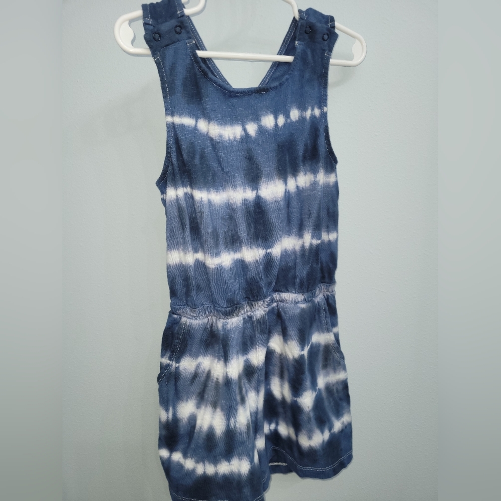 Gap tie dye shorts rompers size small